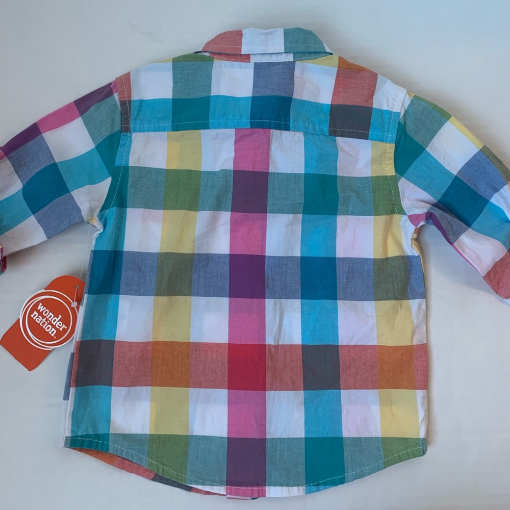 Infant Boys NWT WONDER NATION Dress Shirt 12 mths - Picture 7 of 7